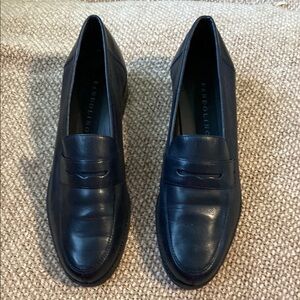 Bandolino Classic Black Leather Loafers